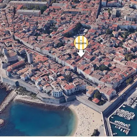 Phoenicia - Old - Bright & Air-conditioned Apartment Antibes